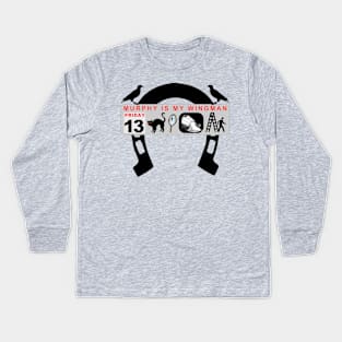 Murphy Wingman B Kids Long Sleeve T-Shirt